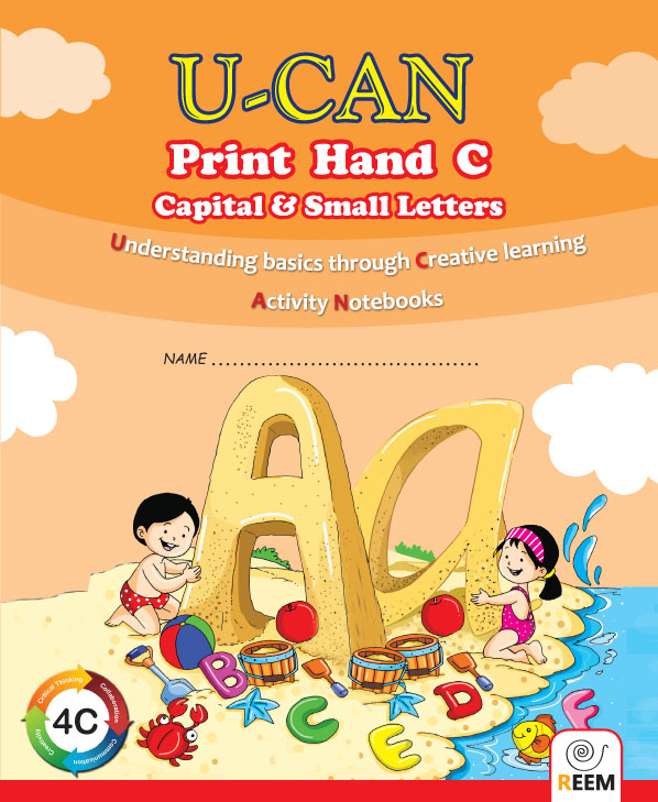 U-Can Print Hand C Capital & Small Letters